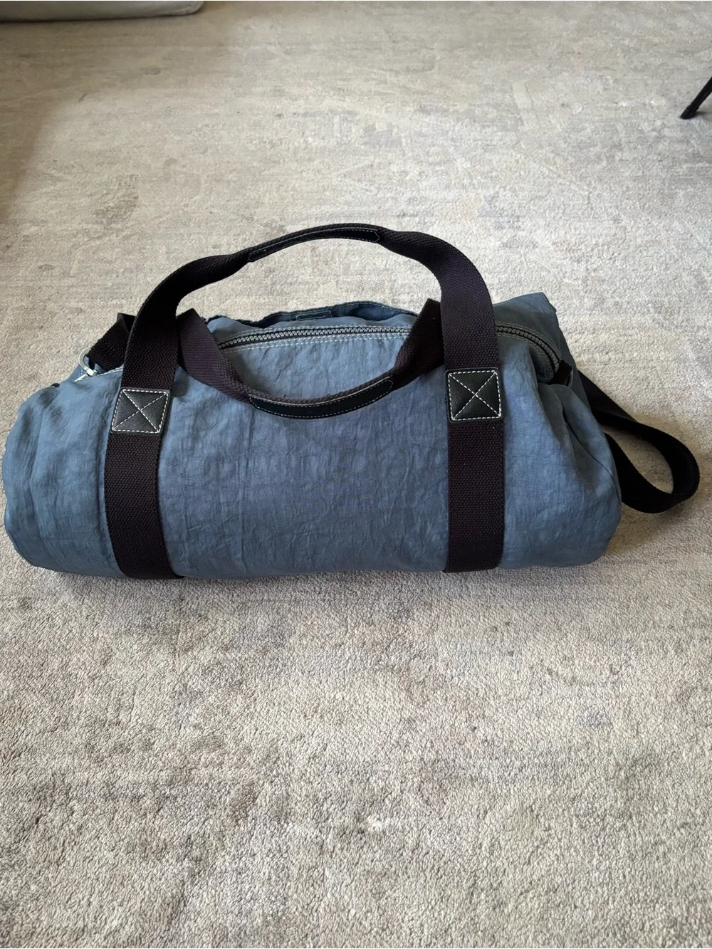Vintage Kipling blue Duffel bag